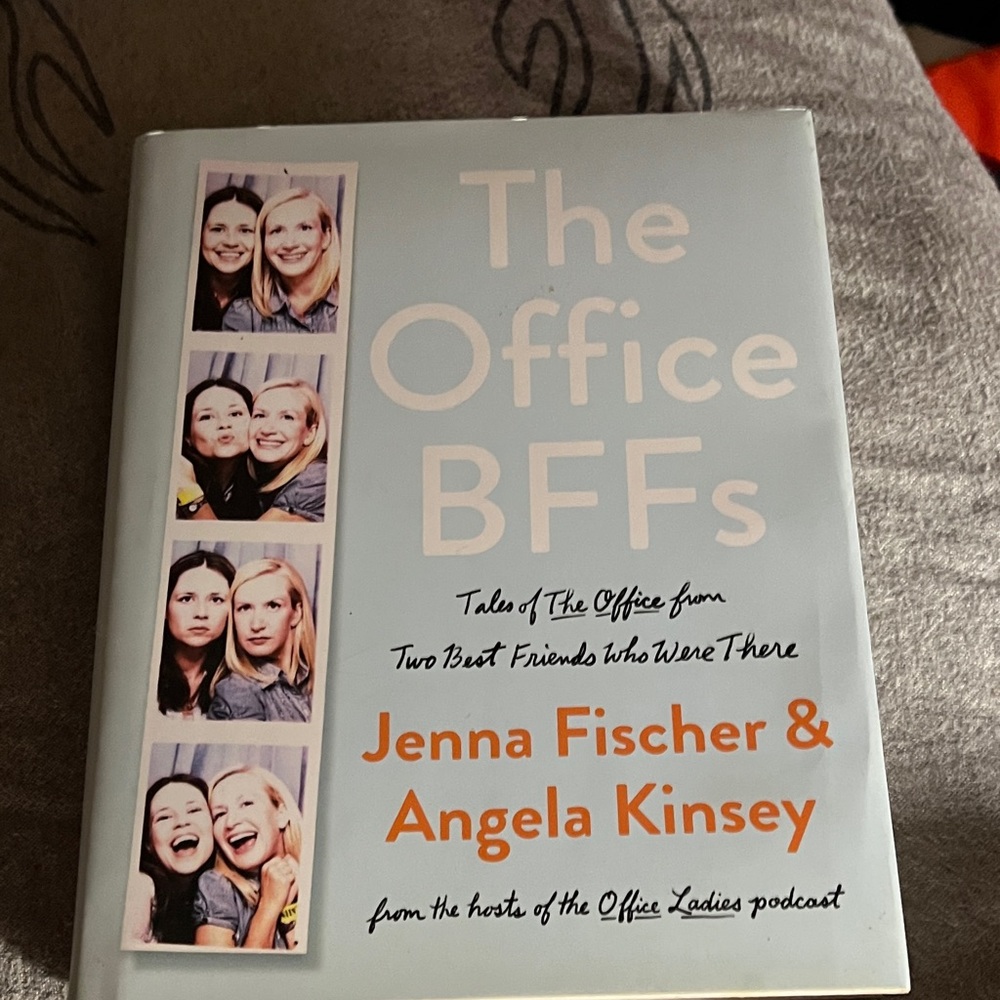 The Office BFFs Book by Jenna Fischer & Angela Kinsey - White Cover